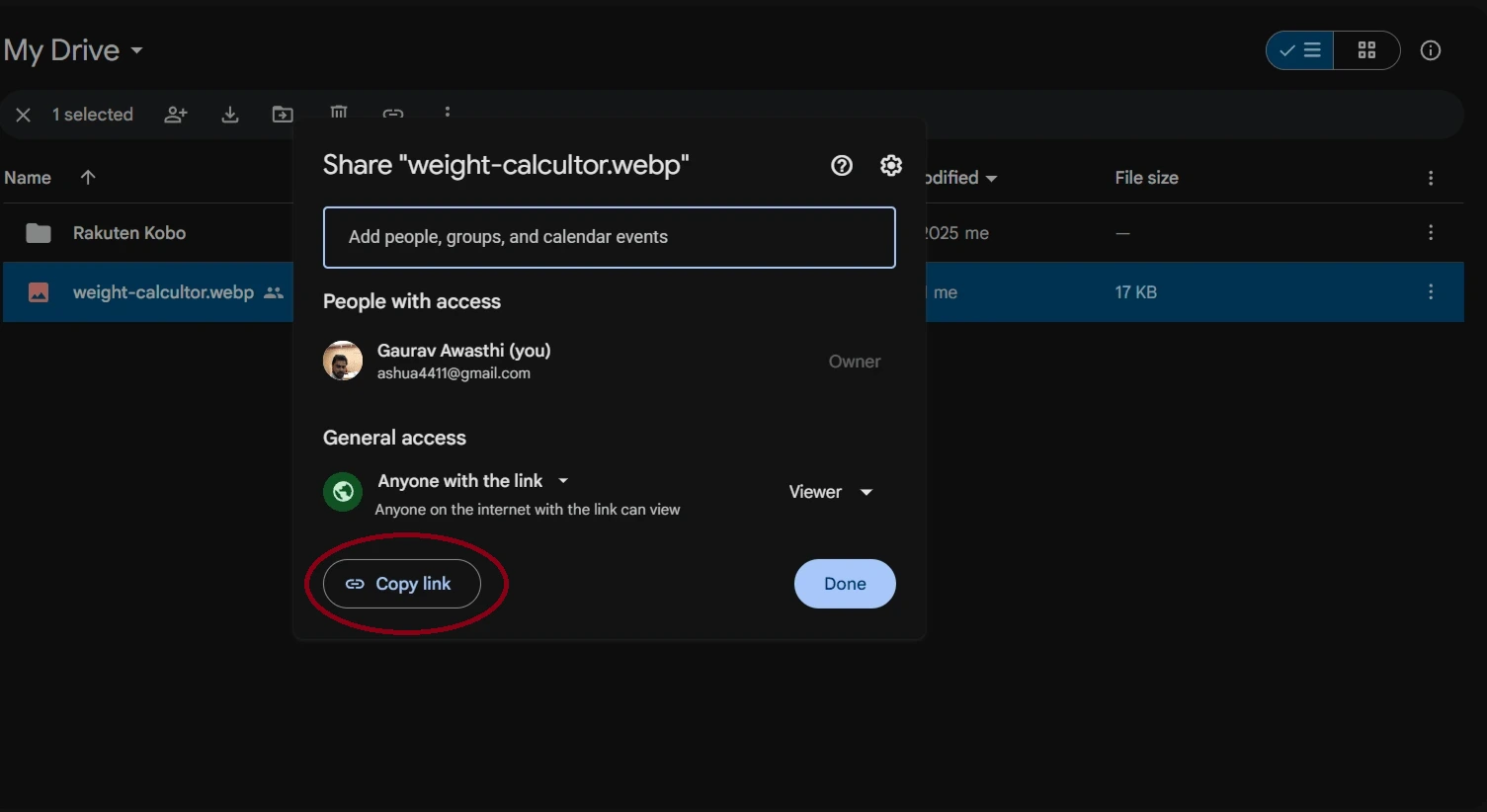 google-drive-copy-link