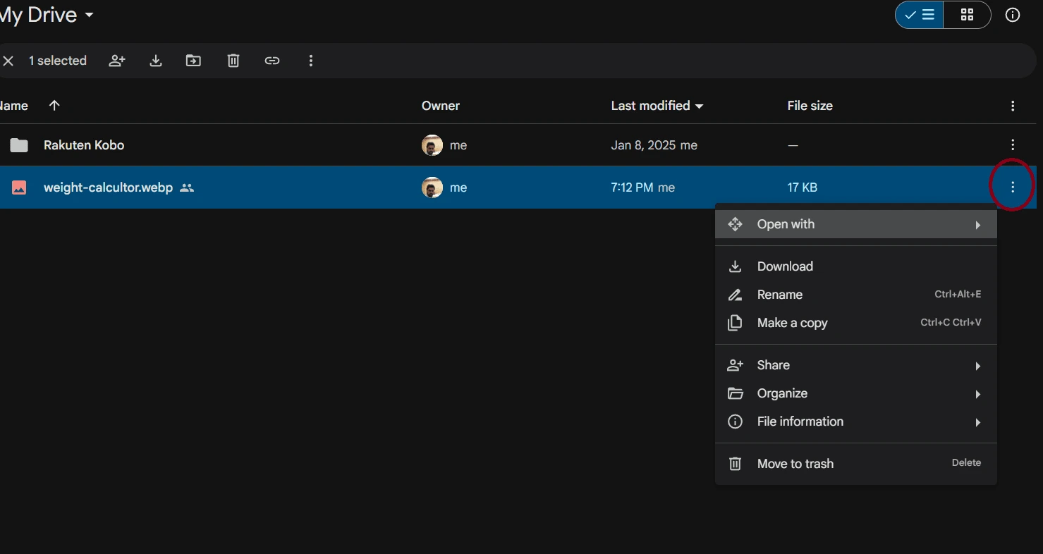 google-drive-open-share-option